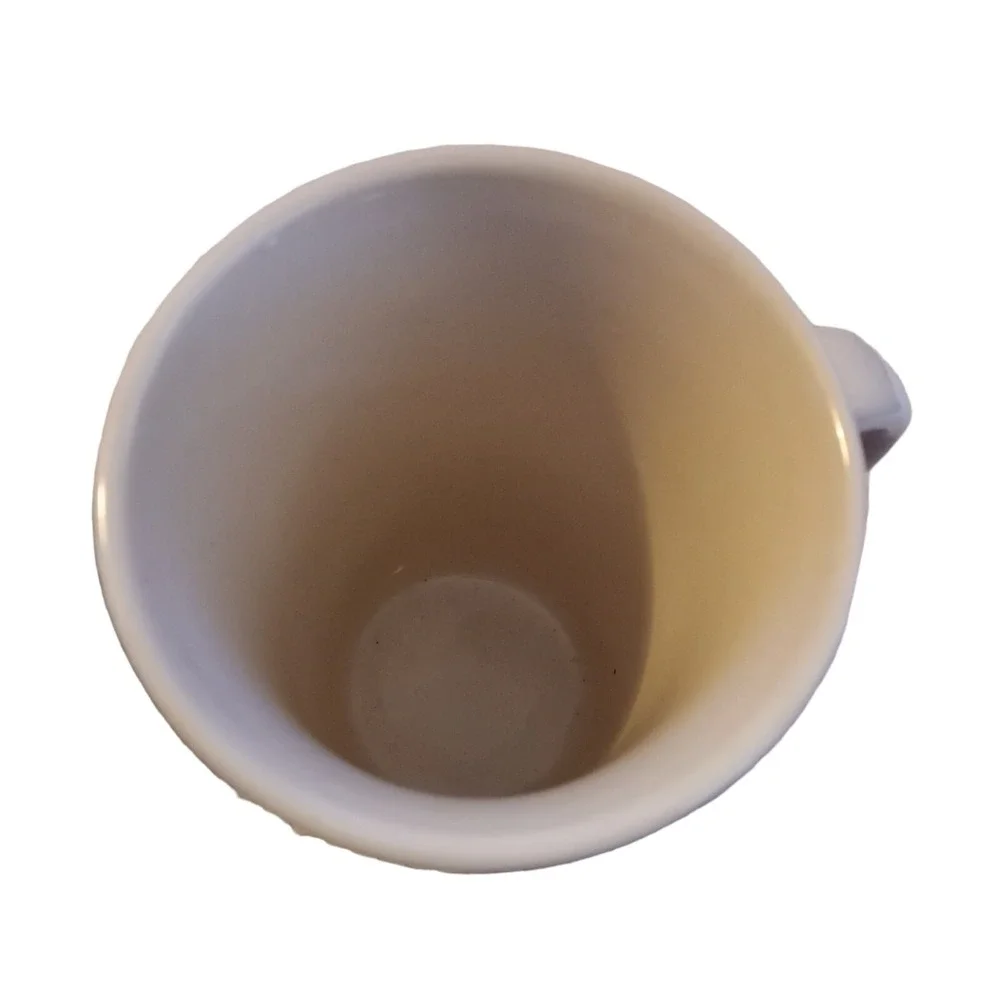 STARBUCKS Holiday Coffee Cup 2010 Christmas 10oz Bone China Wish Hope Peace